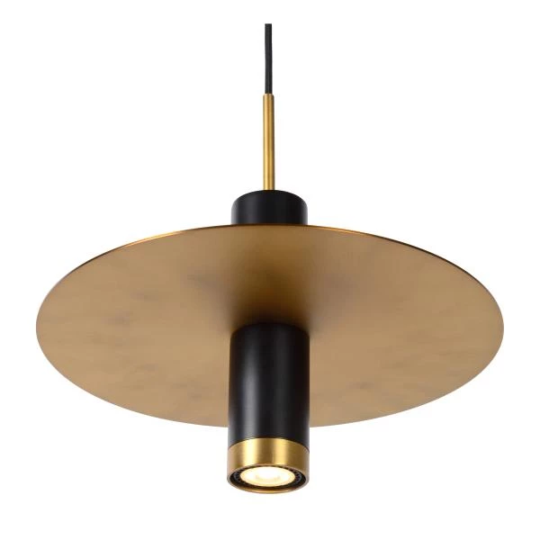 Lucide SELIN - Pendant light - Ø 35 cm - 1xGU10 - Black - detail 3